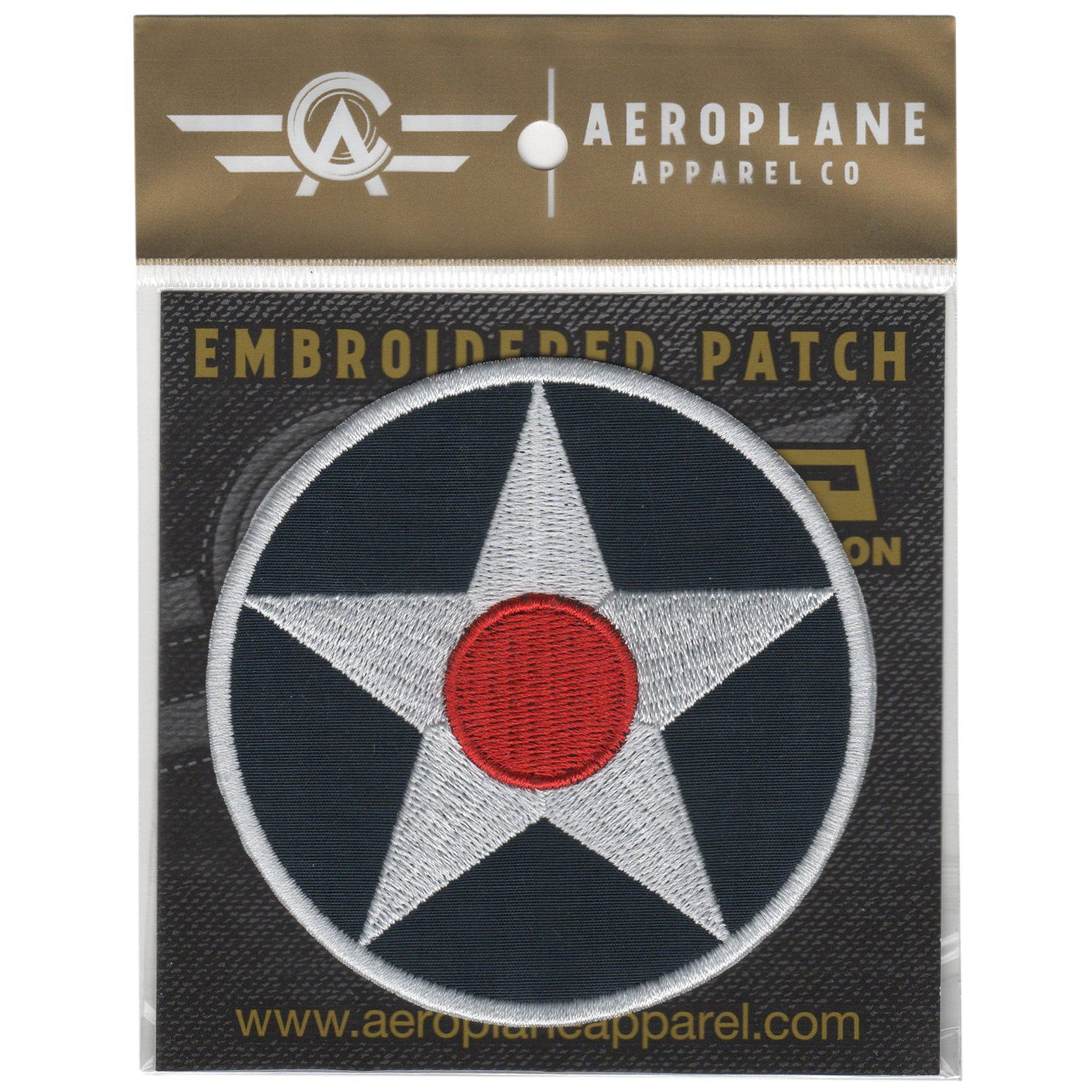 USAF Roundel 1919-1942 Embroidered Patch (Iron On Application) - PilotMall.com