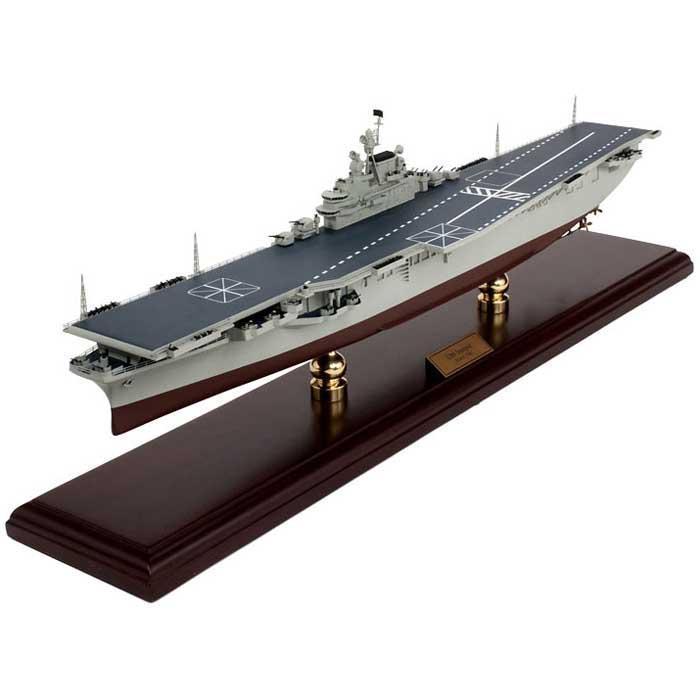 USS Intrepid Mahogany Model - PilotMall.com