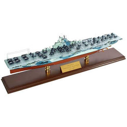 USS Yorktown Mahogany Model