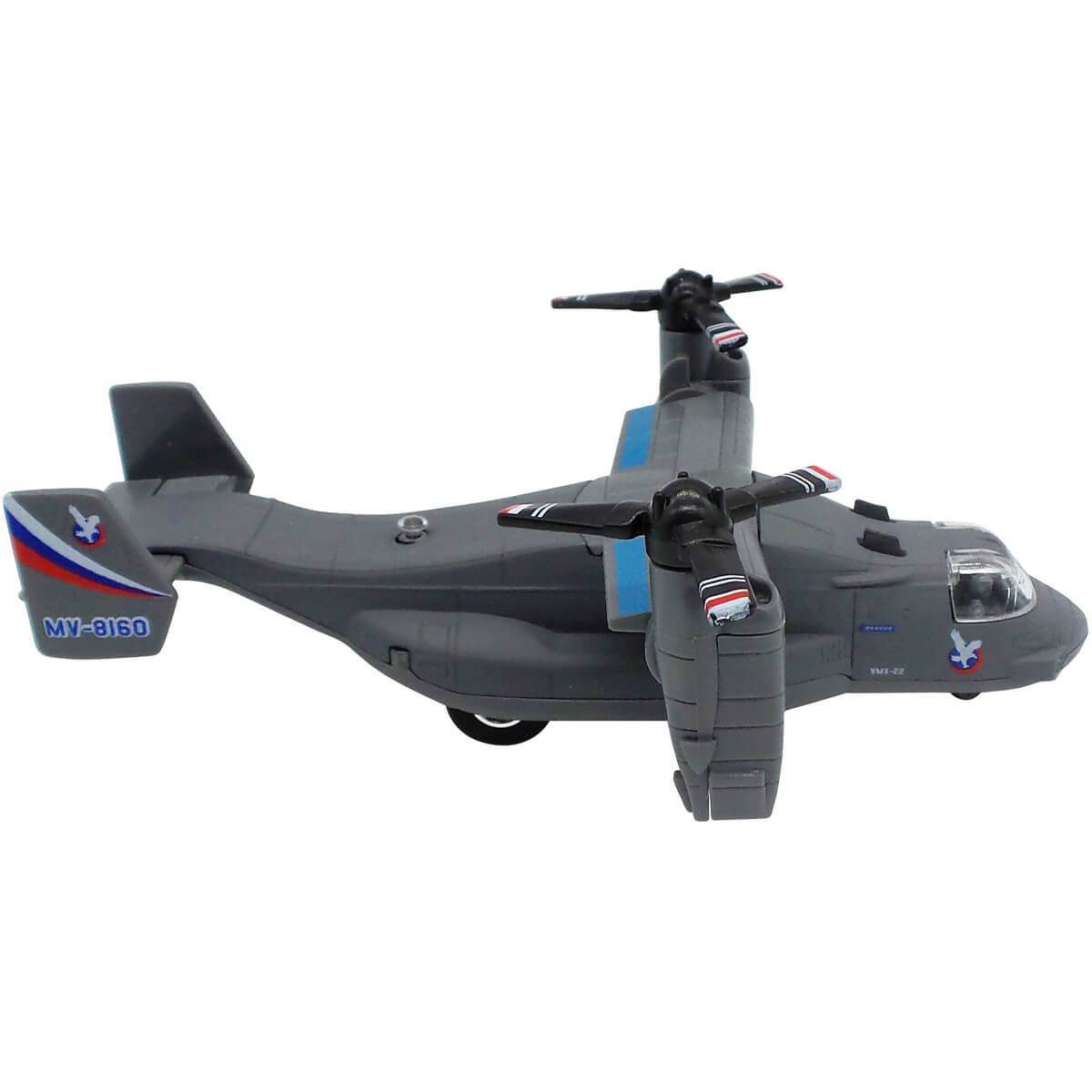 V-22 Osprey Pullback Toy w/Light & Sound (1 Piece / Assorted Styles) - PilotMall.com