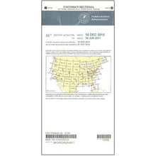 AeroNav Products VFR Sectional Aeronautical Charts FAA Cincinnati Sectional - 04/17/25 thru 06/12/25