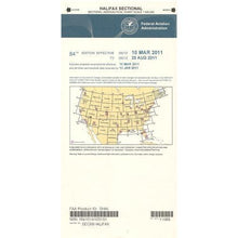 AeroNav Products VFR Sectional Aeronautical Charts FAA Halifax Sectional - 04/17/25 thru 06/12/25