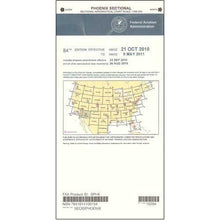 AeroNav Products VFR Sectional Aeronautical Charts FAA Phoenix Sectional - 04/17/25 thru 06/12/25