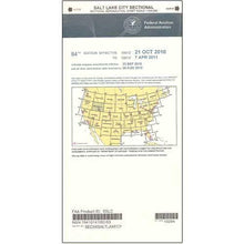 AeroNav Products VFR Sectional Aeronautical Charts FAA Salt Lake City Sectional - 04/17/25 thru 06/12/25