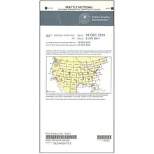 AeroNav Products VFR Sectional Aeronautical Charts FAA Seattle Sectional - 04/17/25 thru 06/12/25