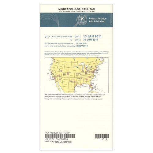 AeroNav Products VFR Terminal Aeronautical Charts FAA Minneapolis Terminal - 04/17/25 thru 06/12/25