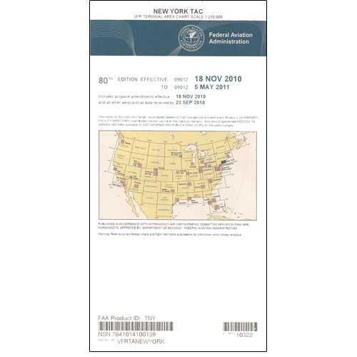 AeroNav Products VFR Terminal Aeronautical Charts FAA New York Terminal - 04/17/25 thru 06/12/25