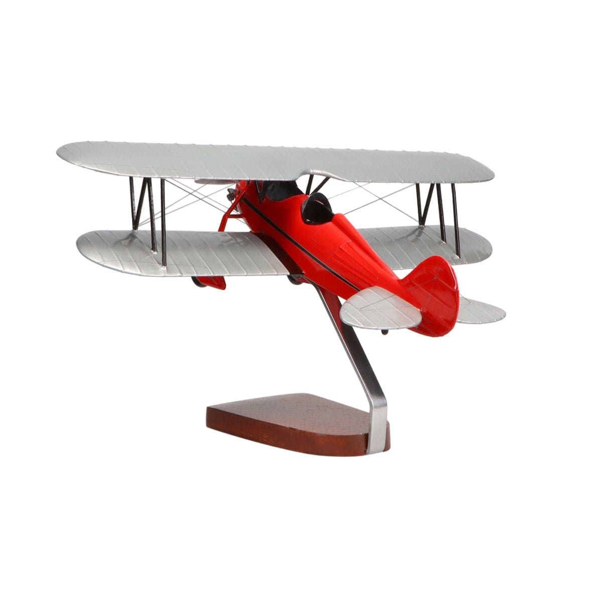 Waco Aircraft Company RNF (Red) Large Mahogany Model