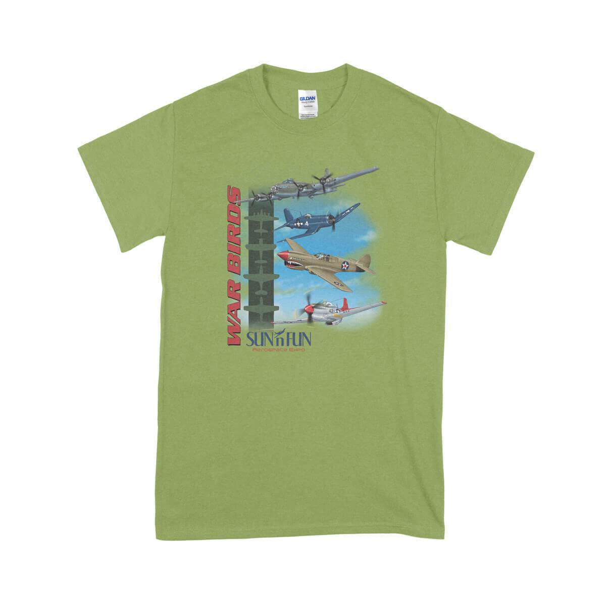 Warbirds in Flight SUN 'n FUN T-Shirt - PilotMall.com