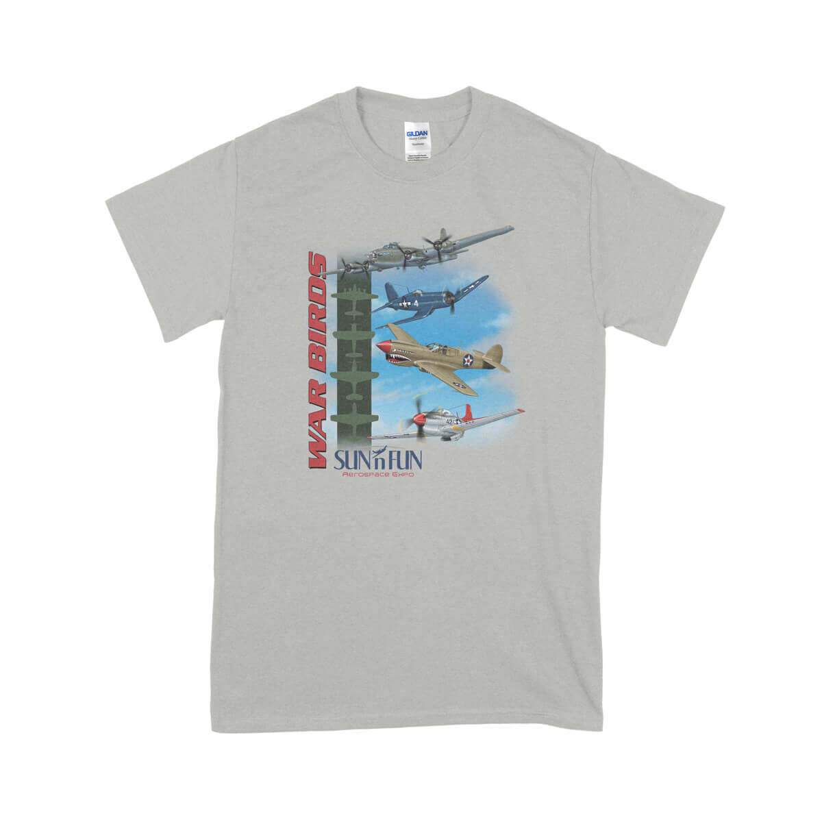 Warbirds in Flight SUN 'n FUN T-Shirt - PilotMall.com