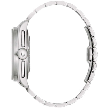 Bulova Watches Bulova Lunar Pilot Archive Chronograph Quartz Black Dial Watch 96K111