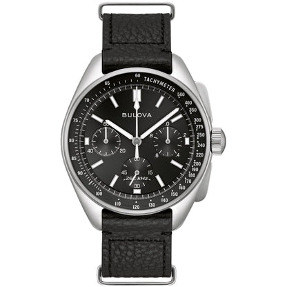 Bulova Watches Bulova Lunar Pilot Archive Chronograph Quartz Black Dial Watch 96K111