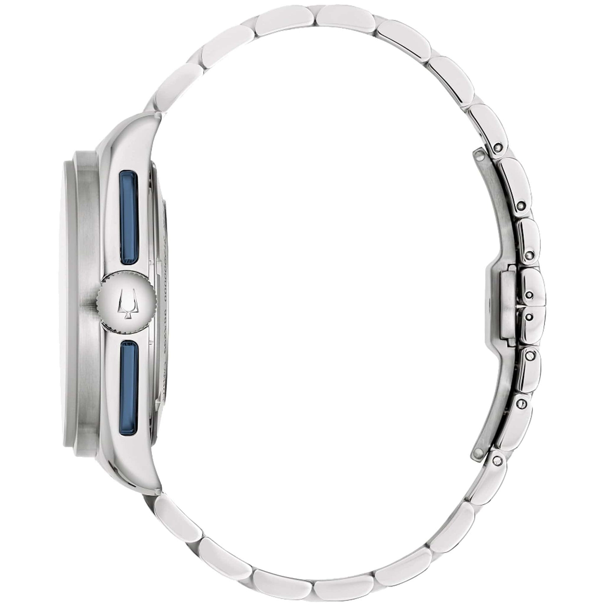 Bulova Watches Bulova Lunar Pilot Archive Chronograph Quartz Silver Dial Watch 98K112