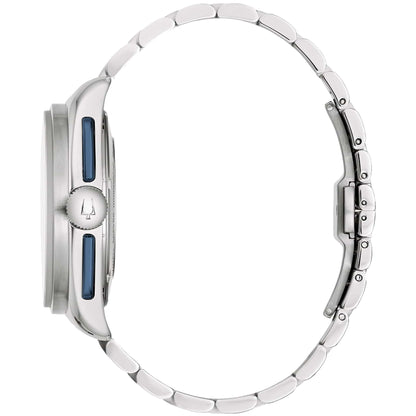 Bulova Watches Bulova Lunar Pilot Archive Chronograph Quartz Silver Dial Watch 98K112