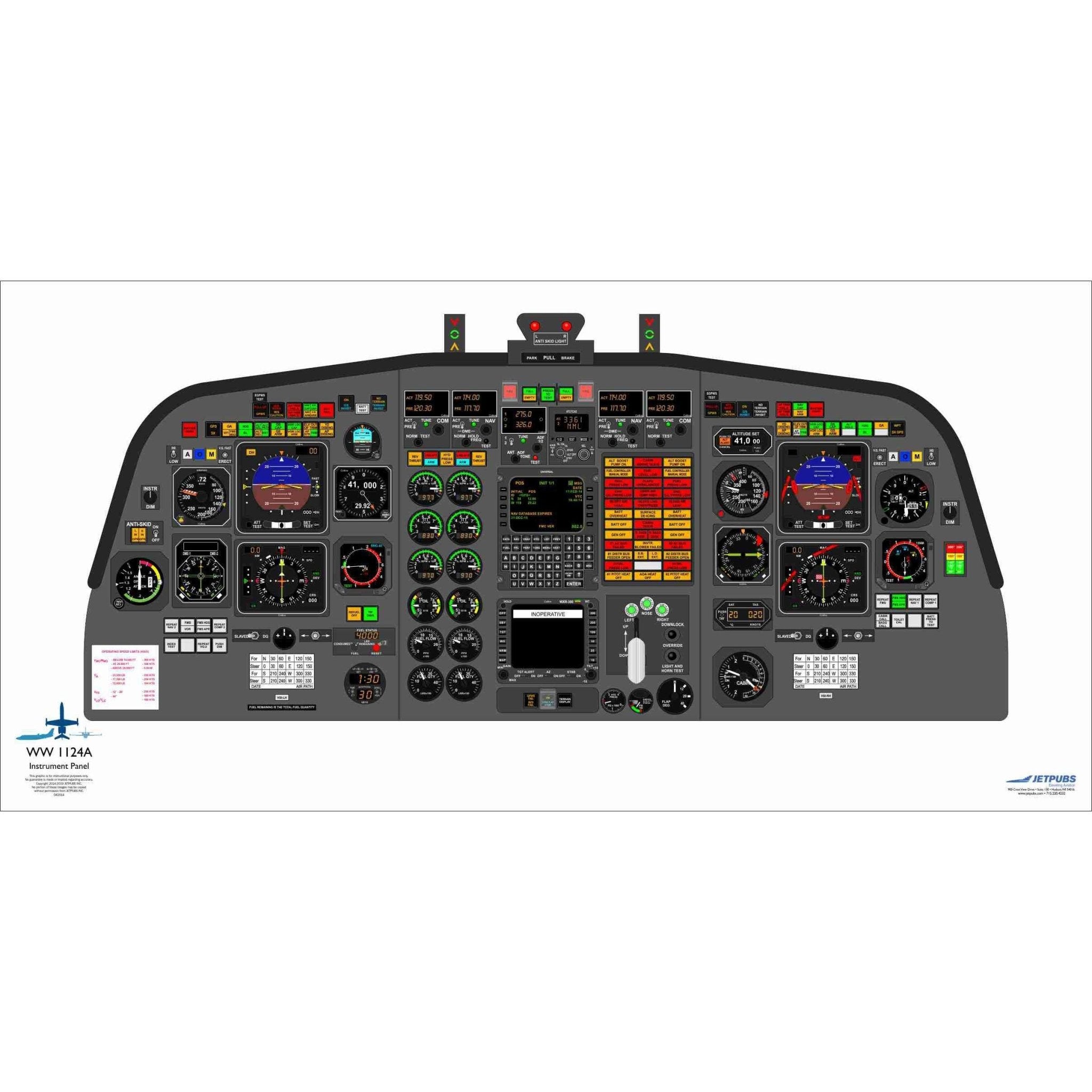 Westwind 18" x 36" Cockpit Posters - PilotMall.com