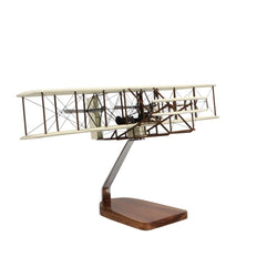 Wright Flyer "Orville and Wilbur Wright" (High Detail) Large Mahogany Model